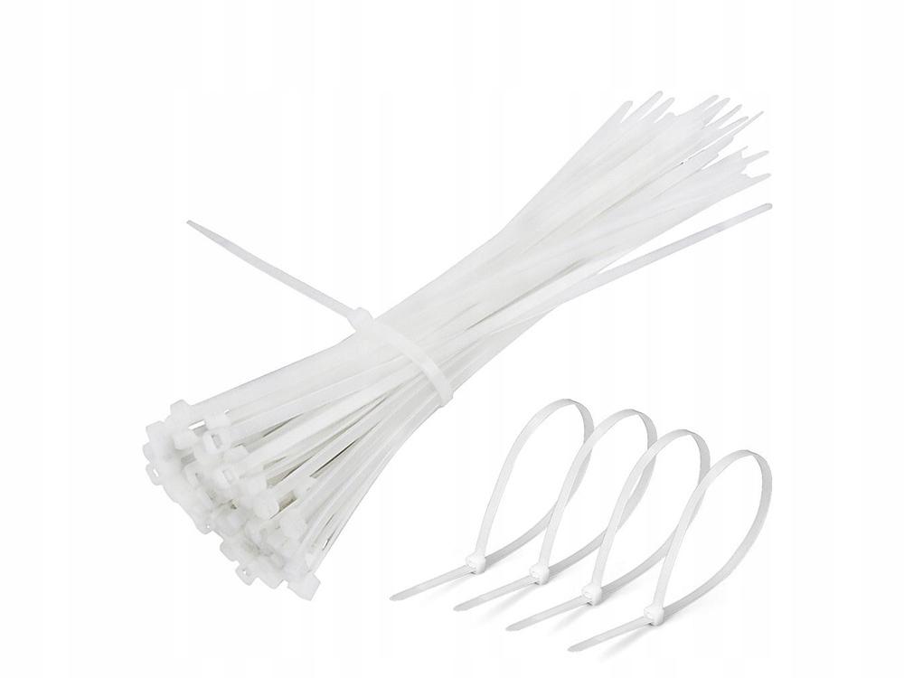 White Cable Ties 100 (500) Gab_A