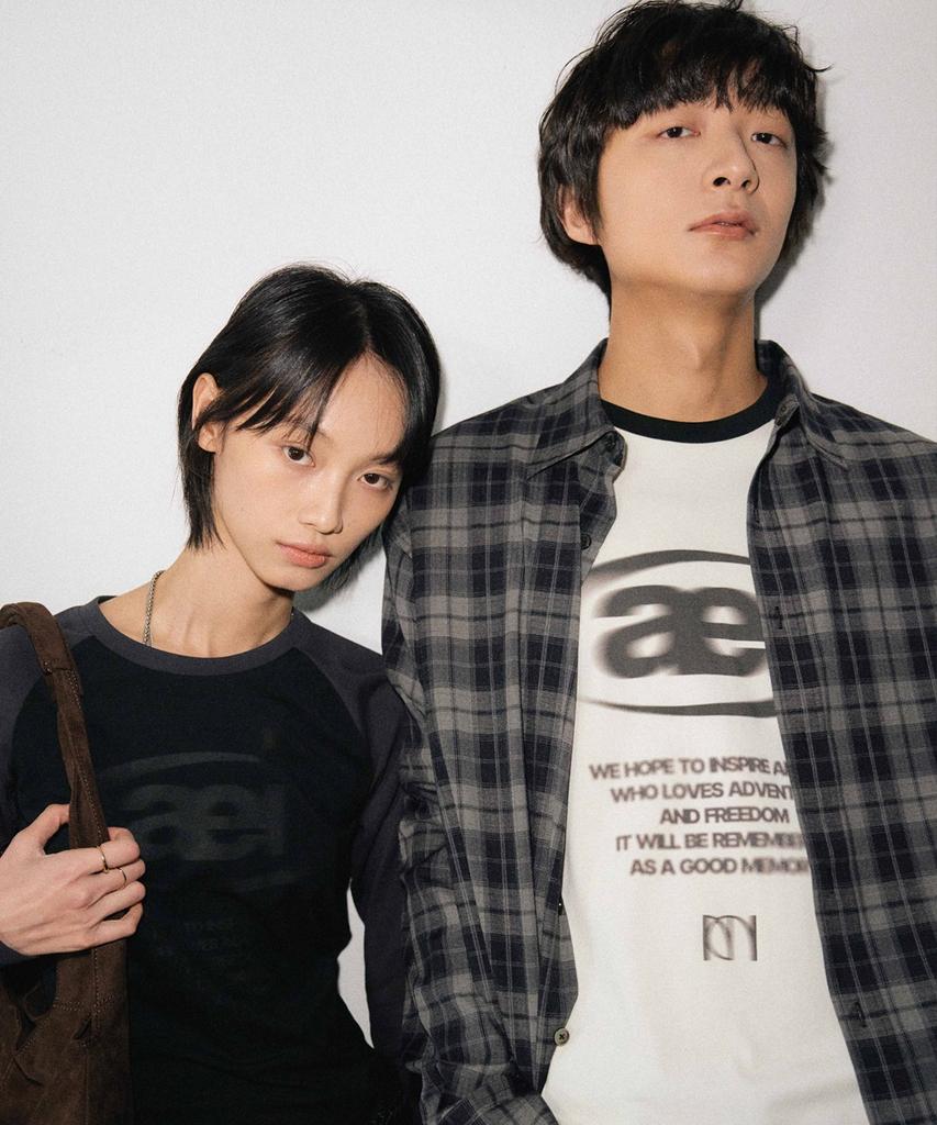 MINAV Archive Symbol Raglan T-Shirt [Cream]