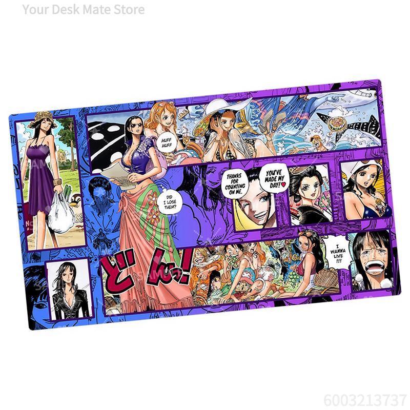 Diy One Piece Opcg Perona Nami Card Battle Mat Opcg Buggy Enel Robin Single Player Board Game Card Battle Card