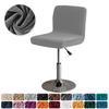 Thickened Bar Chair Cover Silver Fox Velvet Velvet Cloth Elastic Home Hotel Club Rotating Bar Chair Cover