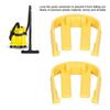 2pcs Yellow Pressure Washer Quick Connector High Pressure Washer Machine Maintenance Car Washer C Clip Quick Connect