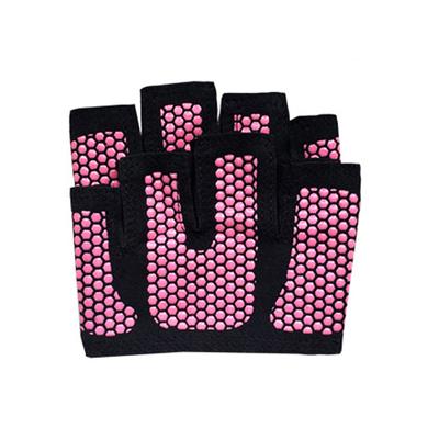 New 1 Pair Weight Lifting Training Gloves Women Men Fitness Sports Body Building Gymnastics Grips Gym Hand Palm Protector Gloves