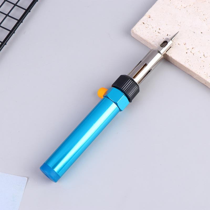 Handy Gas Soldering Pen Soldering Iron For Precise Welding And Heat Shrink For Diy Repairing With Changeable Tips 210~450 Celsius