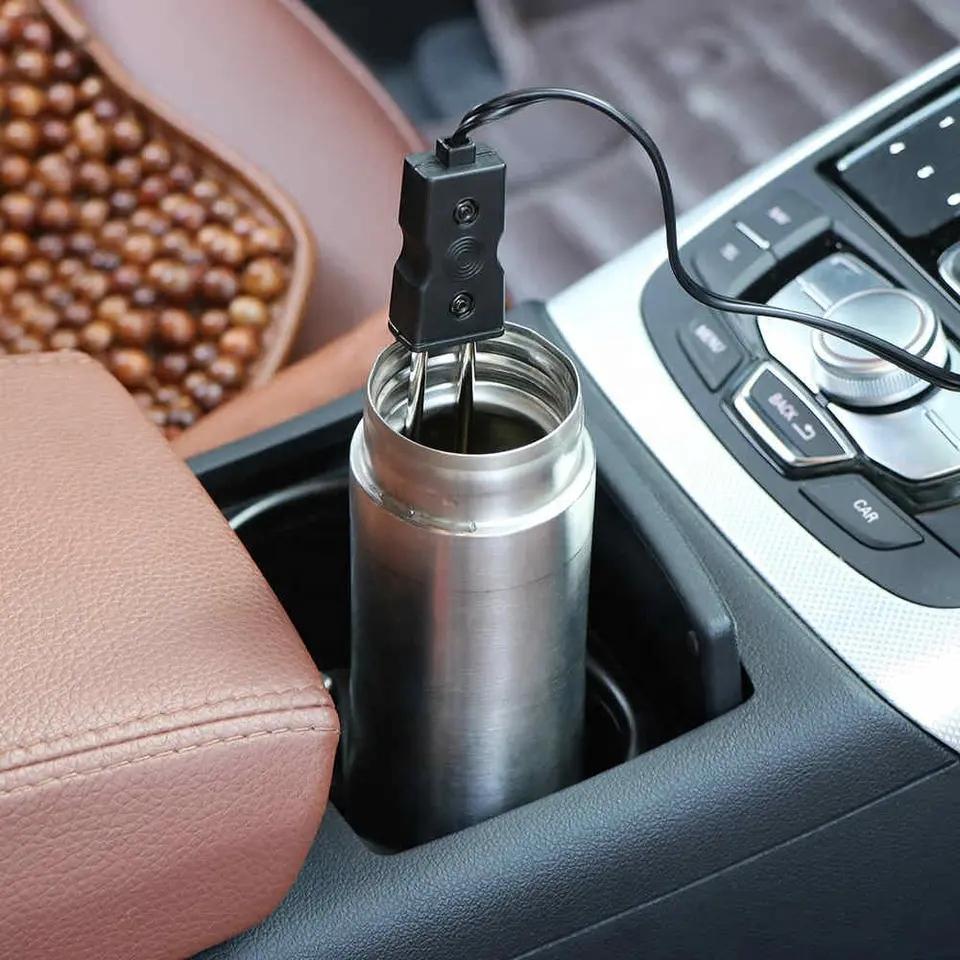 Portable Safe Car Immersion Heater Quickly Auto Electric Tea Coffee Water Heater For Travel Accessories