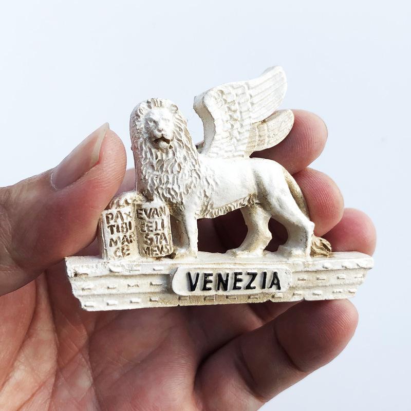 

Европейские сувенирные магниты на холодильник Рим Венеция Италия Достопримечательность Европейский стереомагнит из смолы Домашний декор Коллекция поделок