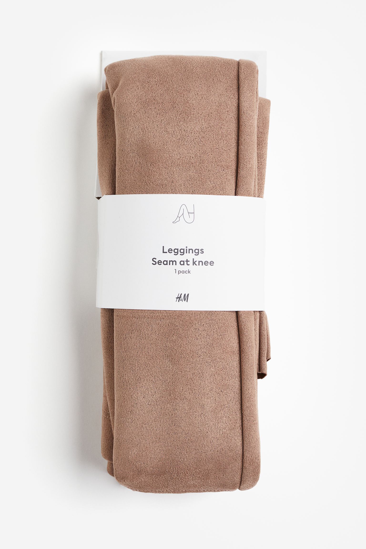 

Леггинсы с ворсом на коленях