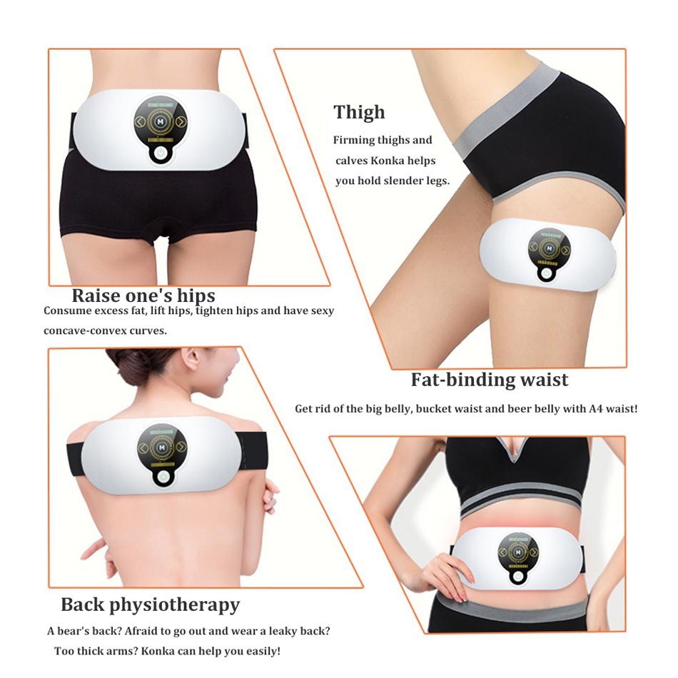 Geeignet für faule Menschen zum Abnehmen. Ganzkörper-Gewichtsverlust, Fettverbrennung, Bauch-Vibrations-Fitnessmassagegerät, 1 Stück