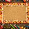 Colorful Bow Border Decorative Sticker Flower DIY Poster Border Stickers Self-Adhesive Black Board Decorative Stickers