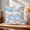 Soft Pillow Case Dog For Cute Sofa Living Room Home Office Decor C-Cinnamoroll Protective Kawaii Covers Without Pillow-Insert