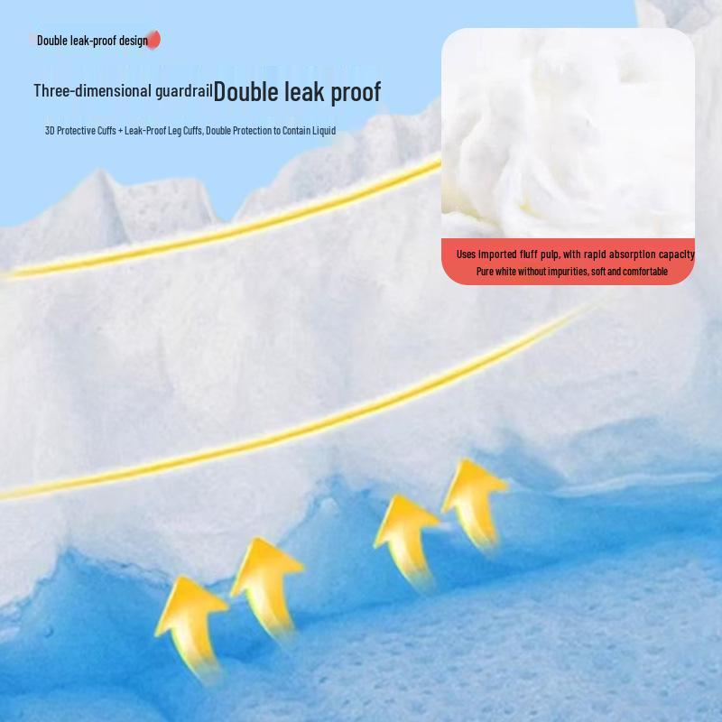Breathable Waterproof Adult Pull-Up Diapers for Elderly Care