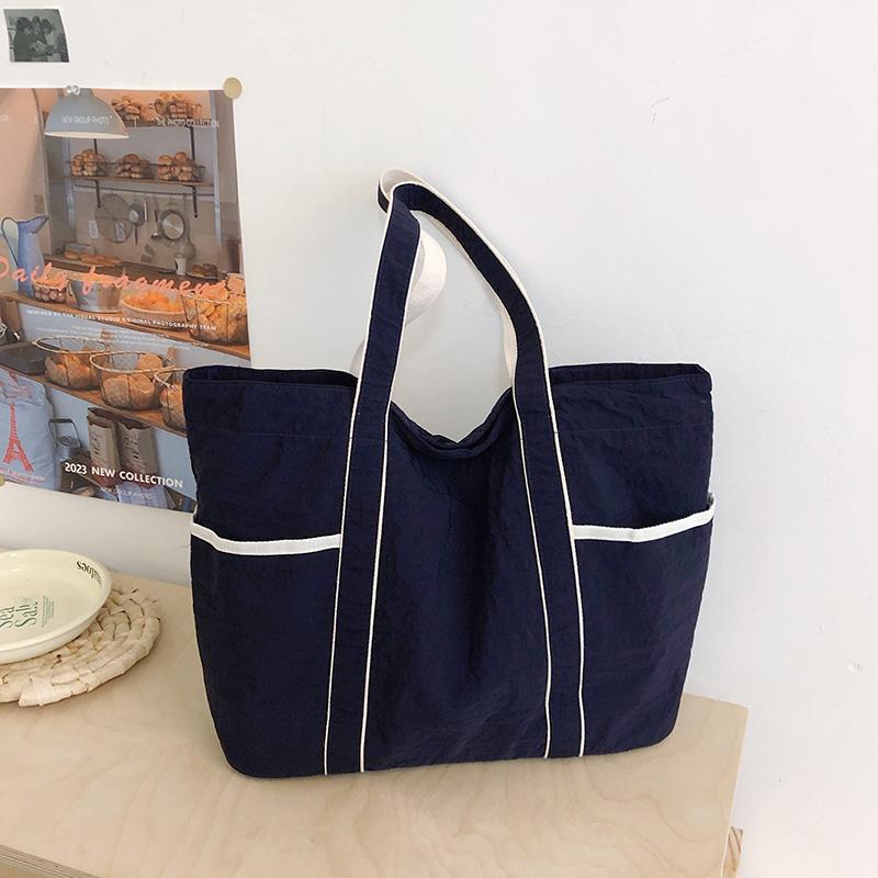 Nylon Tote Bag Large Capacity Women's Shoulder Bag Commuter Shopping Bag Handbag