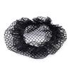 Beautiful Bun Cover Snood Women Hair Net Ballet Dance Skating Crochet Woman Rhinestone StylingHair Accessories Headwear