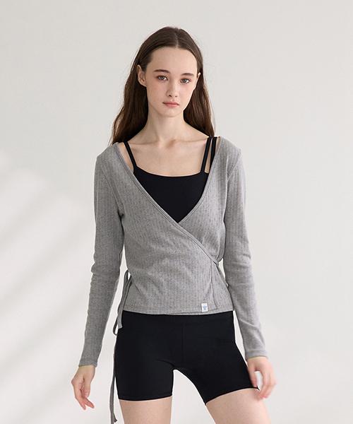 Reina Mora Ballet Eyelet Wrap Cover Thunderstorm 2