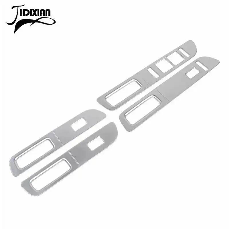 JIDIXIAN Car Interior Window Lift Switch Button Decoration Panel Cover fit for Ford F150 2009 2010 2011 2012 2013 2014