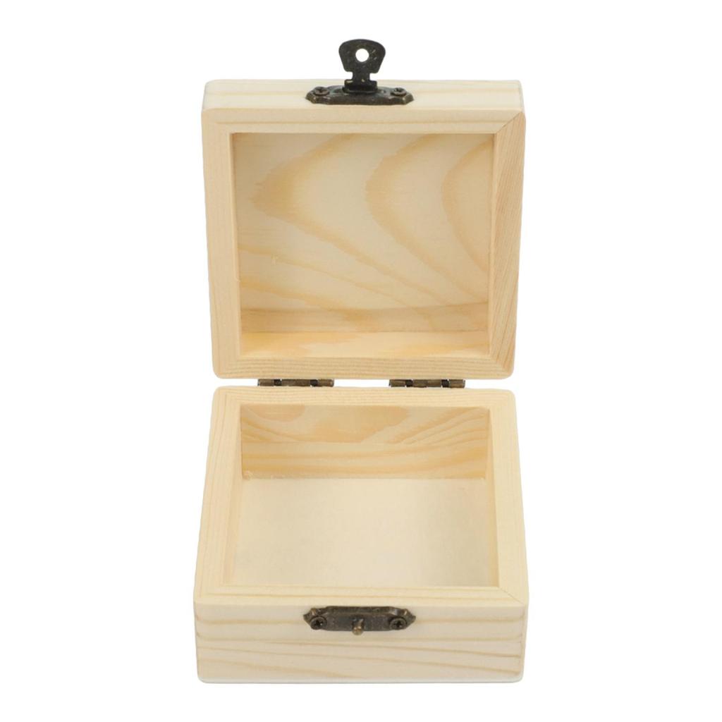 Storage Box Home Household Organizer Wood Craft Box