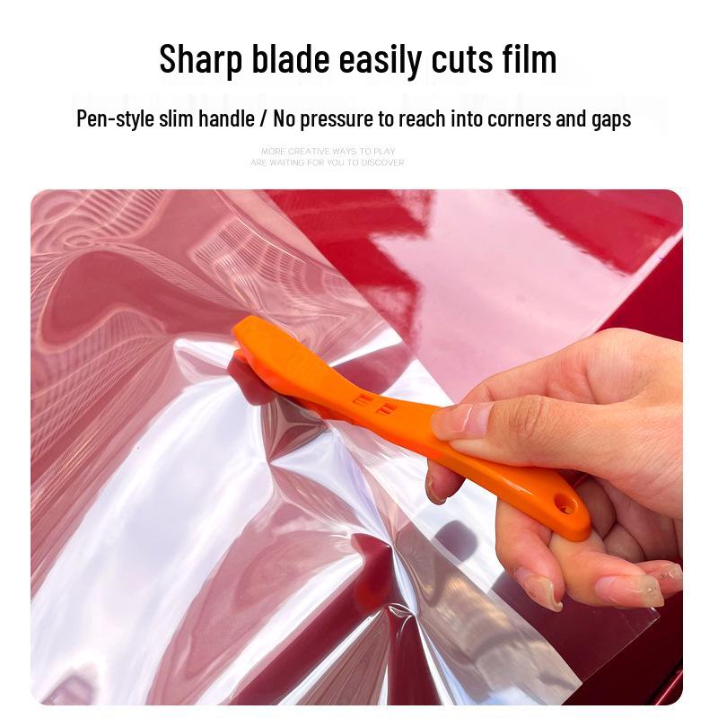 Multi-color Car Film Tool Set with Cutter Blades & Craft Knife for Paper Cutting & Film Application