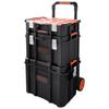 Heavy-Duty Stackable Tool Box 3-Piece Set