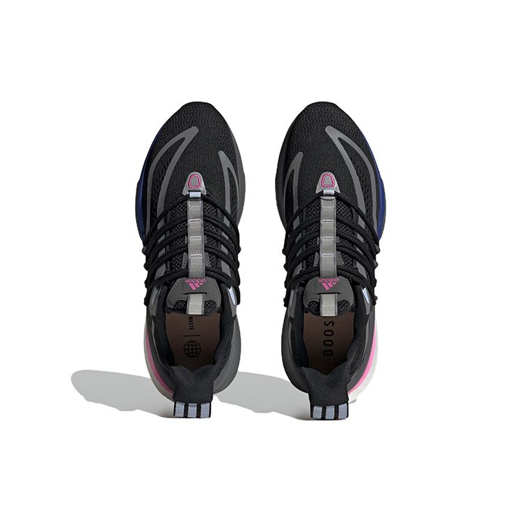 adidas AlphaBoost V1 Black Blue Fuchsia Men Sneakers Core-Black Lucid-Fuchsia Blue-Dawn HP6612