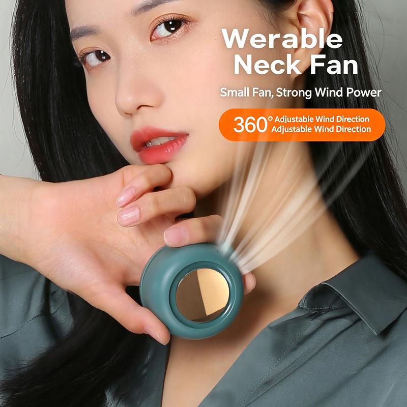 Small Clip Fan Portable Silent Fit Mini Bladeless Electric Fan Usb Charging Child Adult Ideal Gift For Outdoor Travel Office