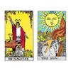 Kancharo Tarot Card Set Plastic Includes a Basic Japanese Tarot Card Instruction Manual and Pouch 78-Card [100% Rider-Waite Tarot] (Authentic)