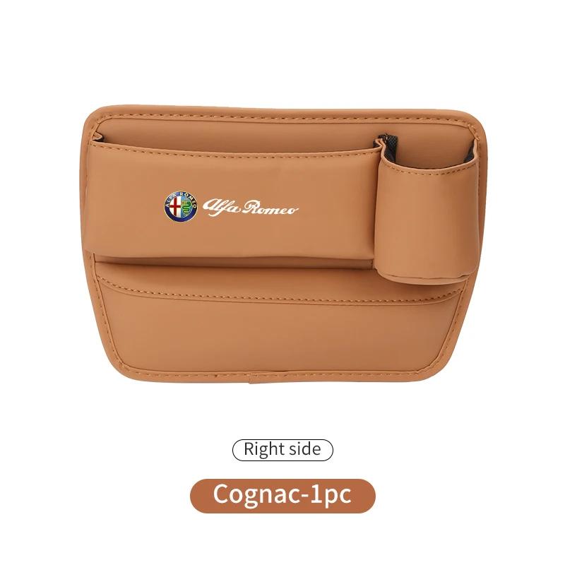 

Car Stickers For Alfa Romeo Universal Car Seat Gap Filler Storage Box With Cup Holder For Alfa Romeo Giulia 147 Mito 156 159 166