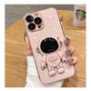 New Astronaut Style Electroplated Silicone Case: Fits iPhone 14, 15, 16 Pro Max, and 17.
