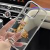 Smelly Deer Phone Case For Iphone 17 17E 16E 15 Pro Max 12 14 11 16 13 Transparent Ultra-Thin Protective Shell Coque