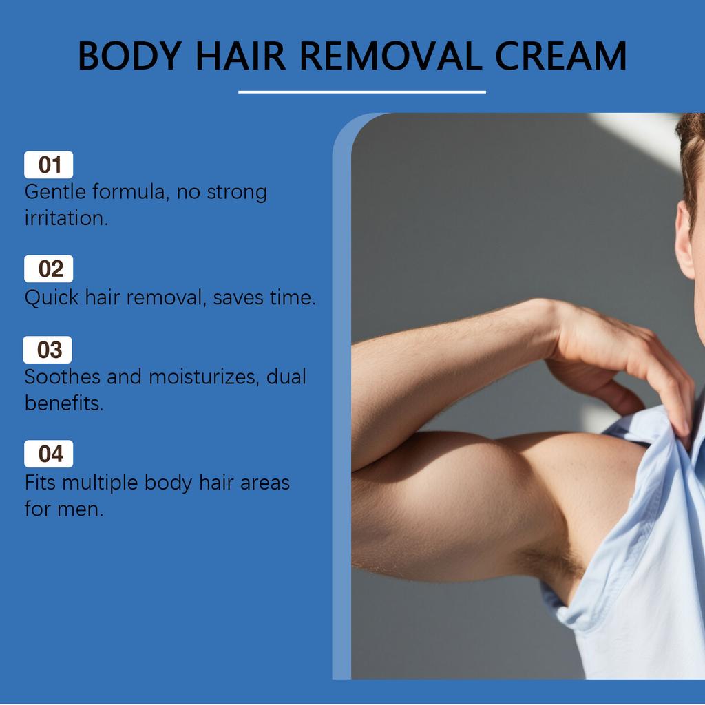 Crema Depilatoria Sedosa para Piel Suave - Vello no Deseado Corporal, Piernas, Axilas y Rostro, Apta para Mujeres y Hombres en Casa
