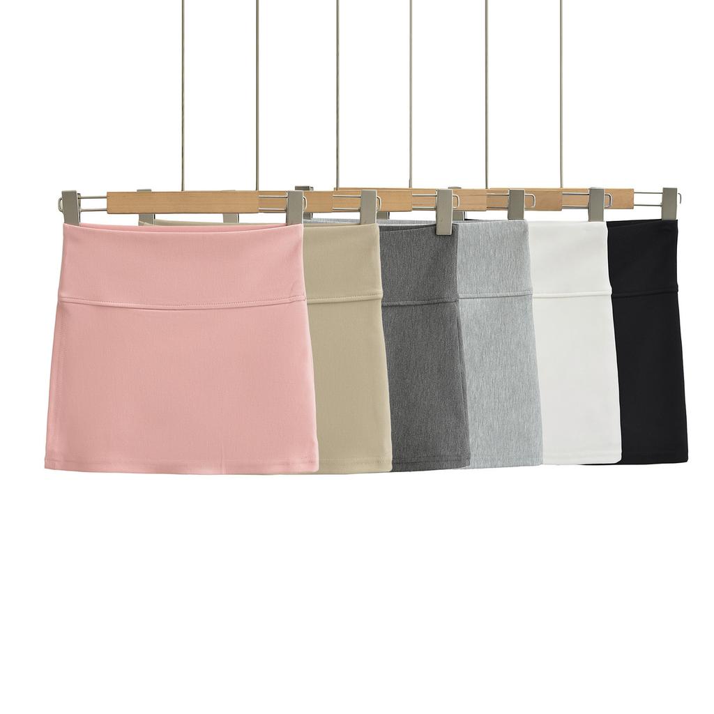 2025 Jupe de Yoga Sexy à Fente Latérale pour Femmes, Sexy Taille Haute Anti-Jupe, Jupe avec Couverture Arrière