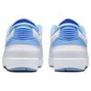 Air Jordan 2 Retro Low UNC Ανδρικά Αθλητικά Παπούτσια Λευκό Πανεπιστημιακό-Μπλε Τσιμεντένιο-Γκρι DV9956-104
