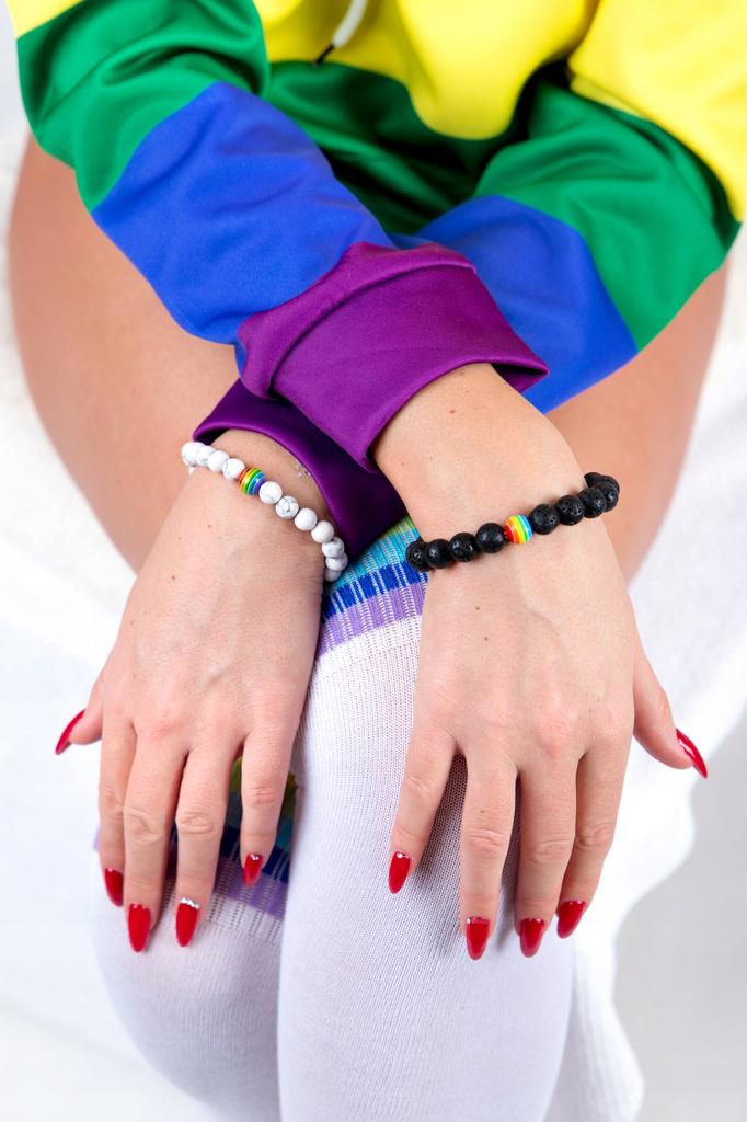 Rainbow Bracelet Rainbow Lgbt Bracelet Unisex 100