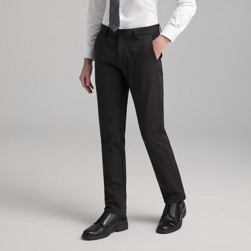 YOUNGOR Men's Autumn/Winter Business Casual Warm Trousers