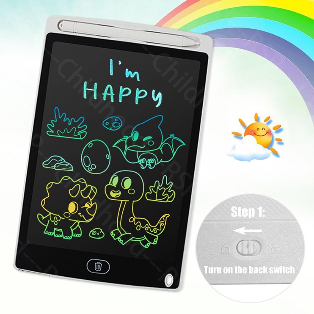 8.5 Inch LCD Writing Tablet Reusable Magic Drawing Board with Stylus Erasable Doodle Pad Toys For Kids 3-8 Years Girls Boys Christmas Birthday gifts