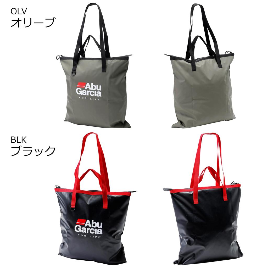 Abu Garcia Tarpaulin Waterproof Tote Olive Bag, Flat,