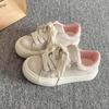 Versatile Little White Shoes Soft Baseplate Shoes Women's New Spring and Autumn Student Platform Casual Bread Shoes Tide