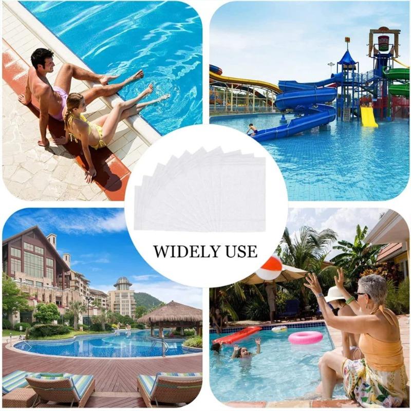 High Elastic Nylon Mesh Pool Skimmer Socks Reusable Filter Savers for Pool Skimmers Baskets, Household Swimming Pool Cleaning Accessories