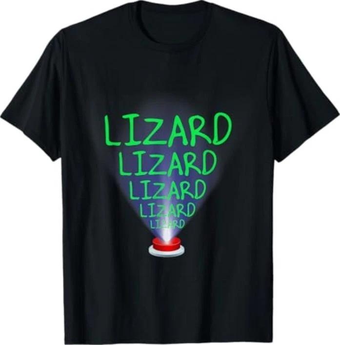 Funny Lizard Trending Meme T-Shirt 3XL