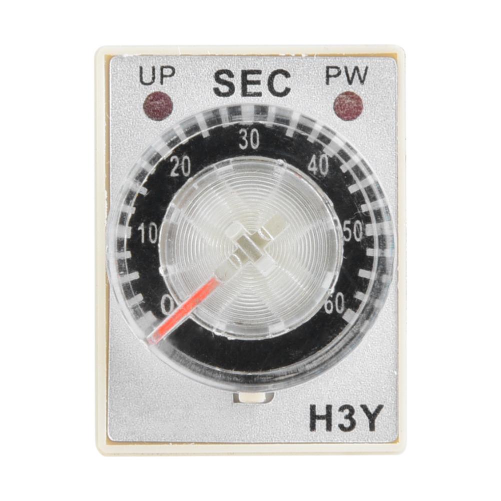 H3Y 4 Time Relay Pointer Control Delay Timer Control Switch 14 Pin 24VDC (60S)
