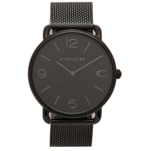 Coach Elliott Quartz Watch, Black, Men's, COACH 14602651