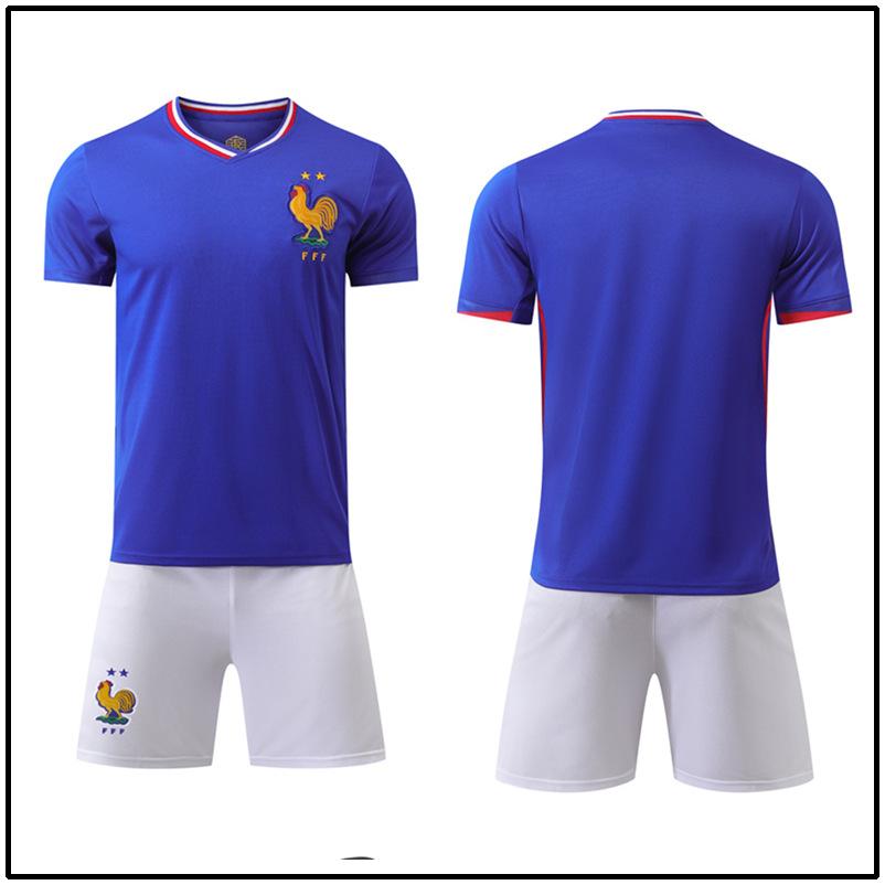 24-25B France Away Training Jersey Football Jersey Children S Jersey Children S Clothing Adult Size 16-3Xl 16 yards/100