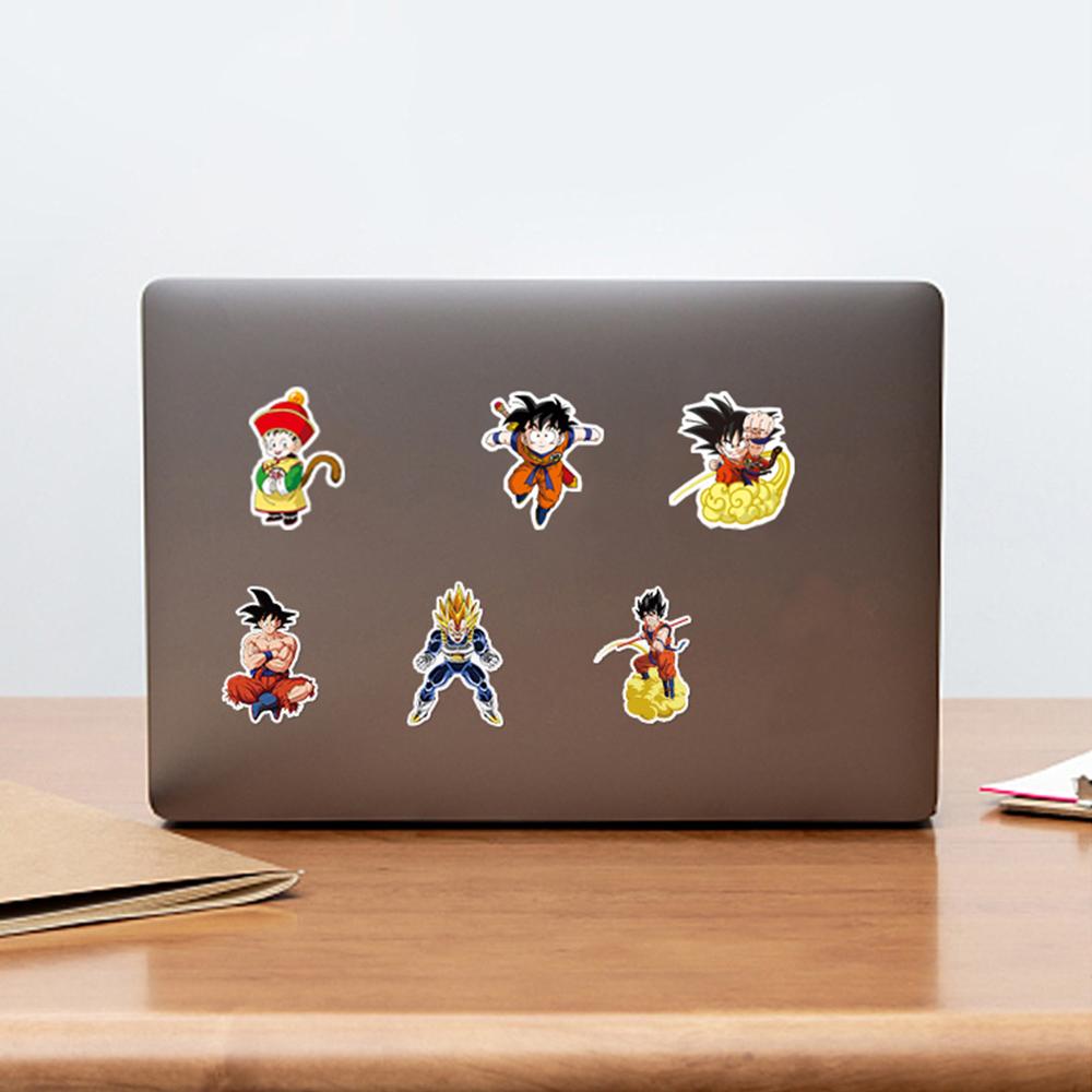 10/30/50/100pcs Dragon Ball Anime Son Goku Stickers Cool Graffiti Decals Skateboard Guitar Phone Helmet Cartoon Sticker Toy Gift