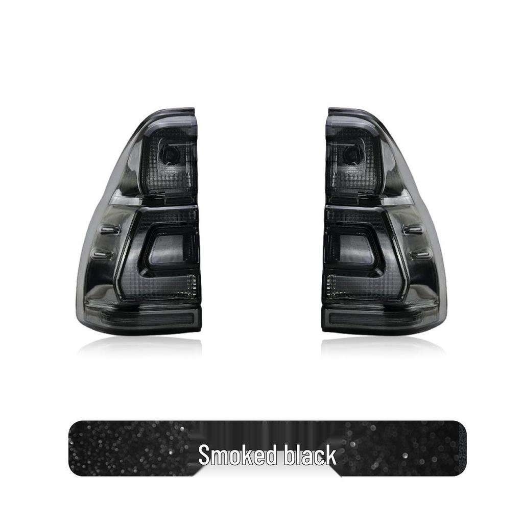 LED Tail Light Assembly with Flowing Turn Signals for 03-09 Toyota Prado