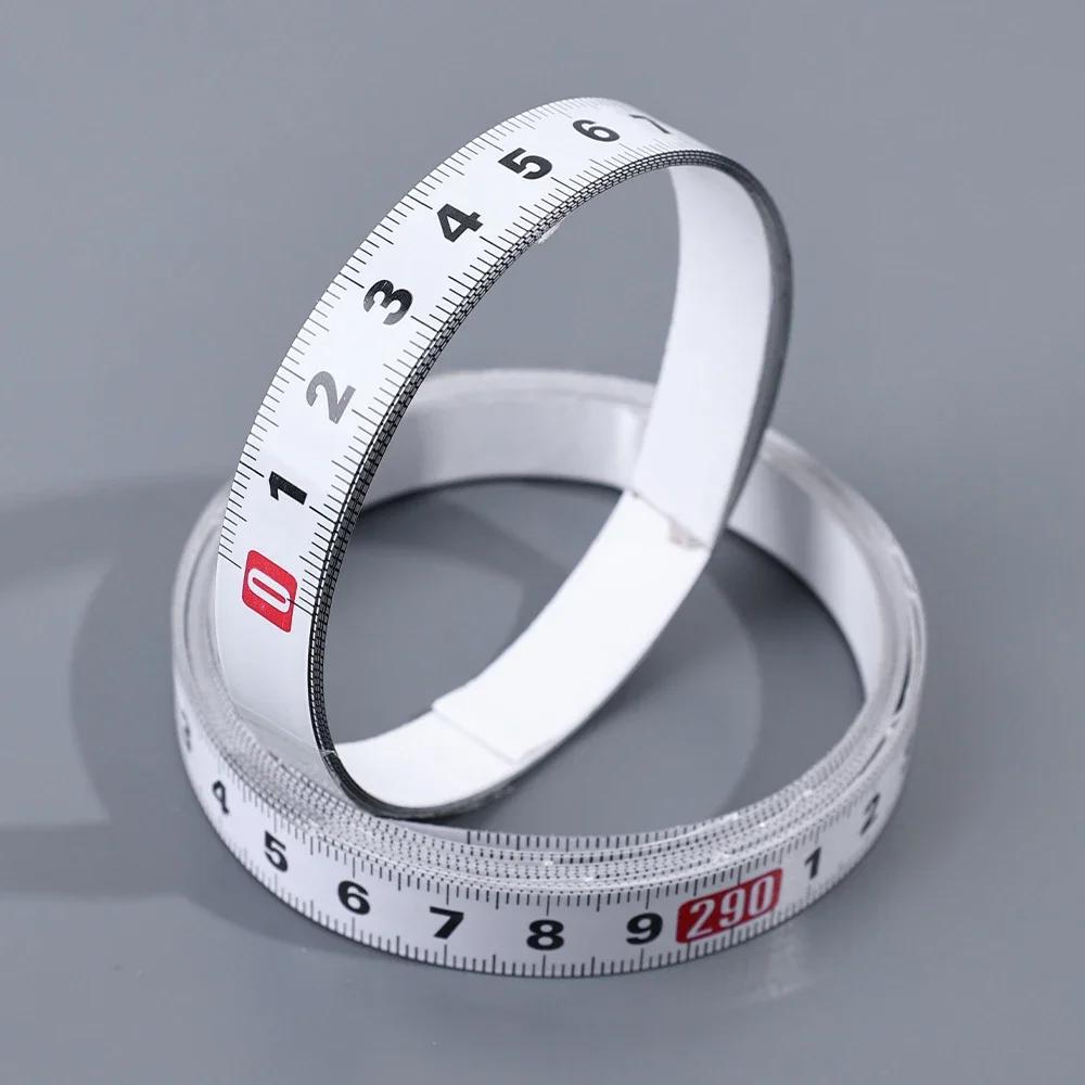 

Самоклеящаяся измерительная лента из углеродистой стали, линейка для верстака, самоклеящаяся рулетка, метрическая шкала, нержавеющая, долговечная линейка 3M