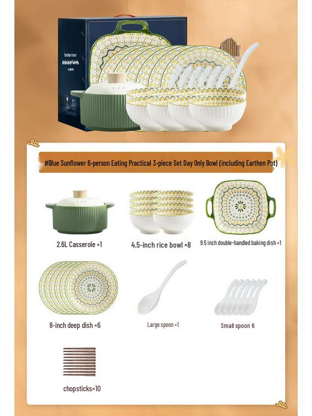 Mordecai Lanca Ceramic Dinnerware Set