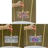 Pochette da sera con decorazione di strass per eventi formali