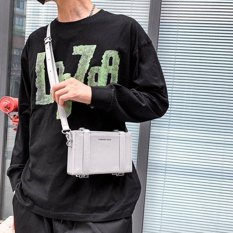 Cheap Luxury Desinger Square Shoulder Bag Men 'S Mini Soft Luggage Bag