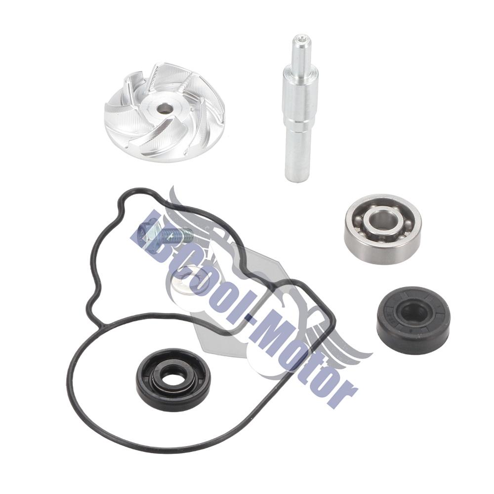 Water Pump Repair Kit For Kawasaki KX250F 2004-2019 KX250X 2021-2024 KX250 2020-2021 92049-0061 92055-0010 O-ring Gasket Seals