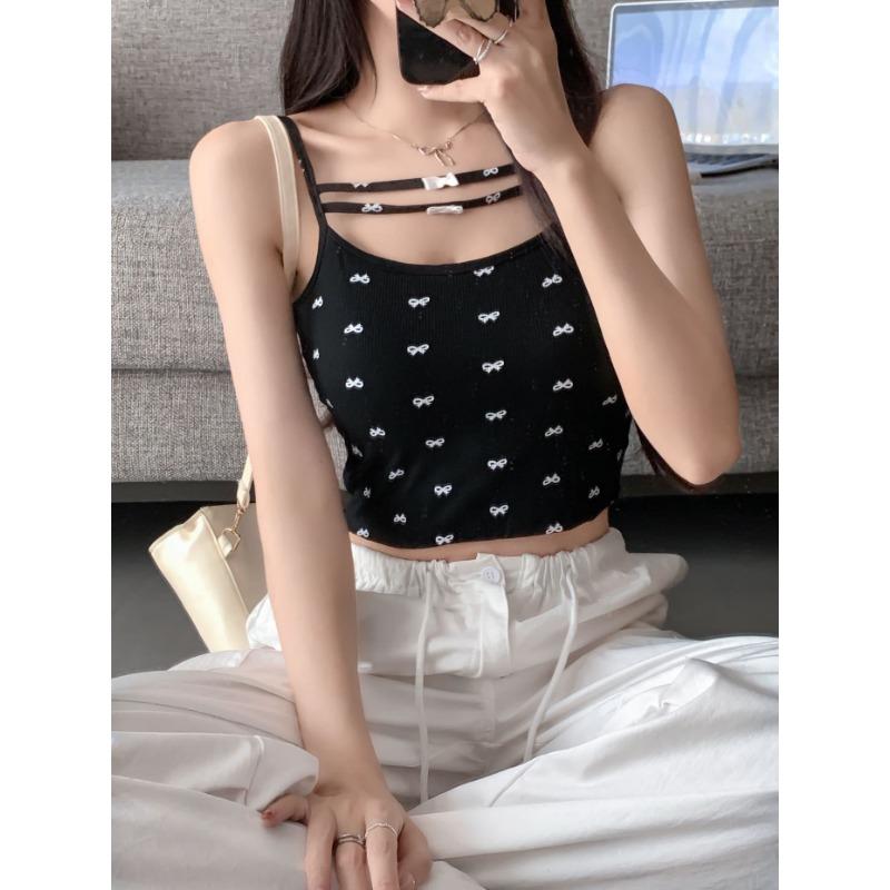 

Сексуальный сладкий топ Spice Girl с короткими рукавами и вырезом на шее для женщин, носящих уникальный дизайн с короткими рукавами и вырезом на шее с бантом One size