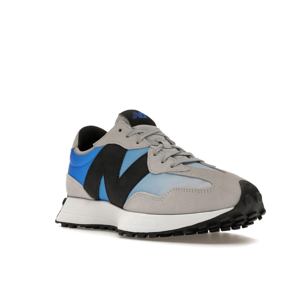 New Balance 327 Light Aluminum Cobalt Blue Men Sneakers Grey MS327SD