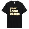 Customized Your OwnText Tshirt Male Personalized Gifts T Shirt Unisex Cotton Tops Tees Men's Clothing